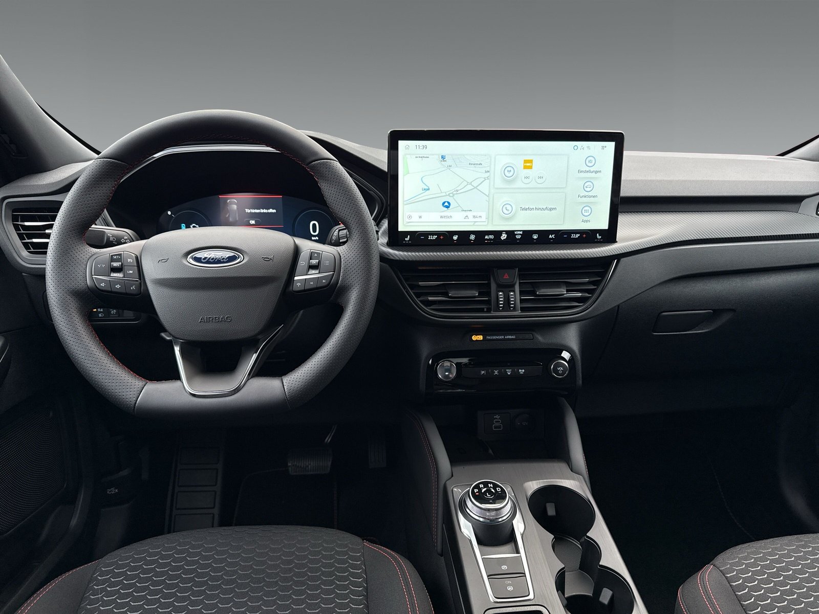 Ford Kuga 2.5 Duratec Hybrid FHEV ST-Line, AHK abnehmbar, Navi, RfKamera, Parkhilfe vorne+hinten